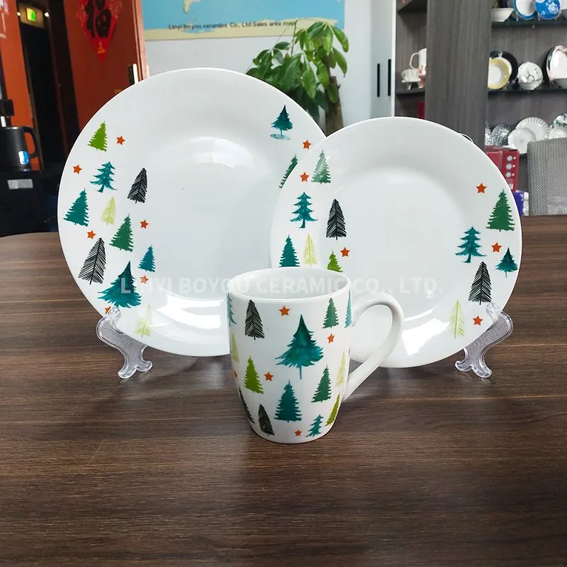 Set de vesela din ceramica pentru 12